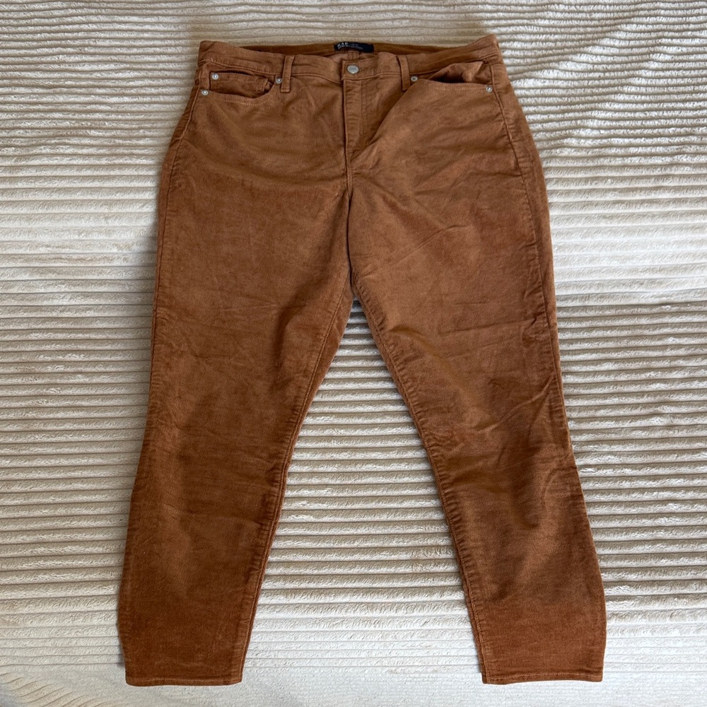 GAP Brown Corduroy Women Legging